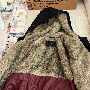 Cozy warm winter jacket